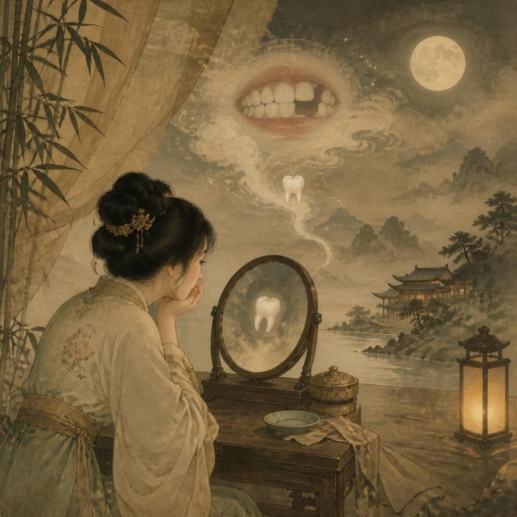 이빨 하나만 빠지는 꿈 — 위치·통증·감정으로 풀이를 가르는 법