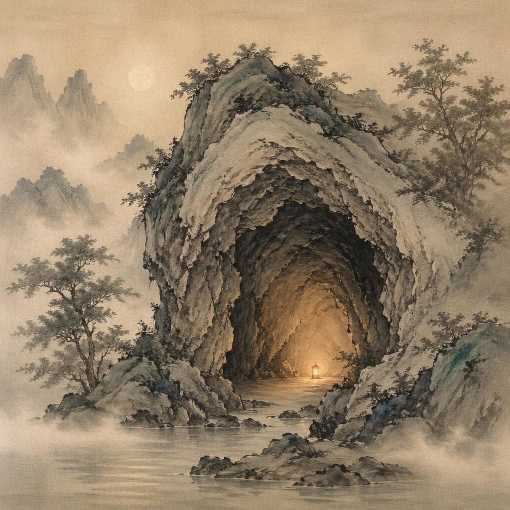 동굴꿈 이미지