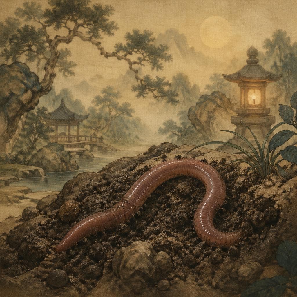 지렁이꿈 이미지