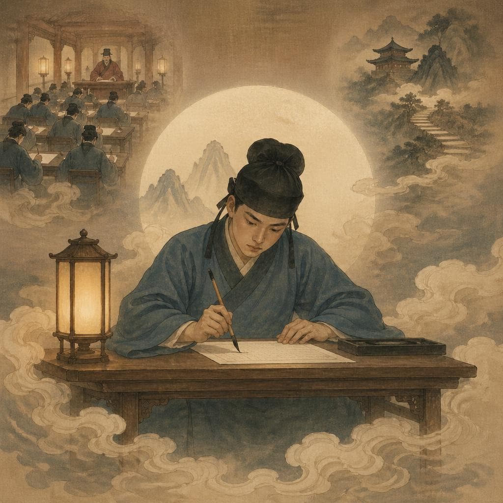 시험꿈 카드 이미지