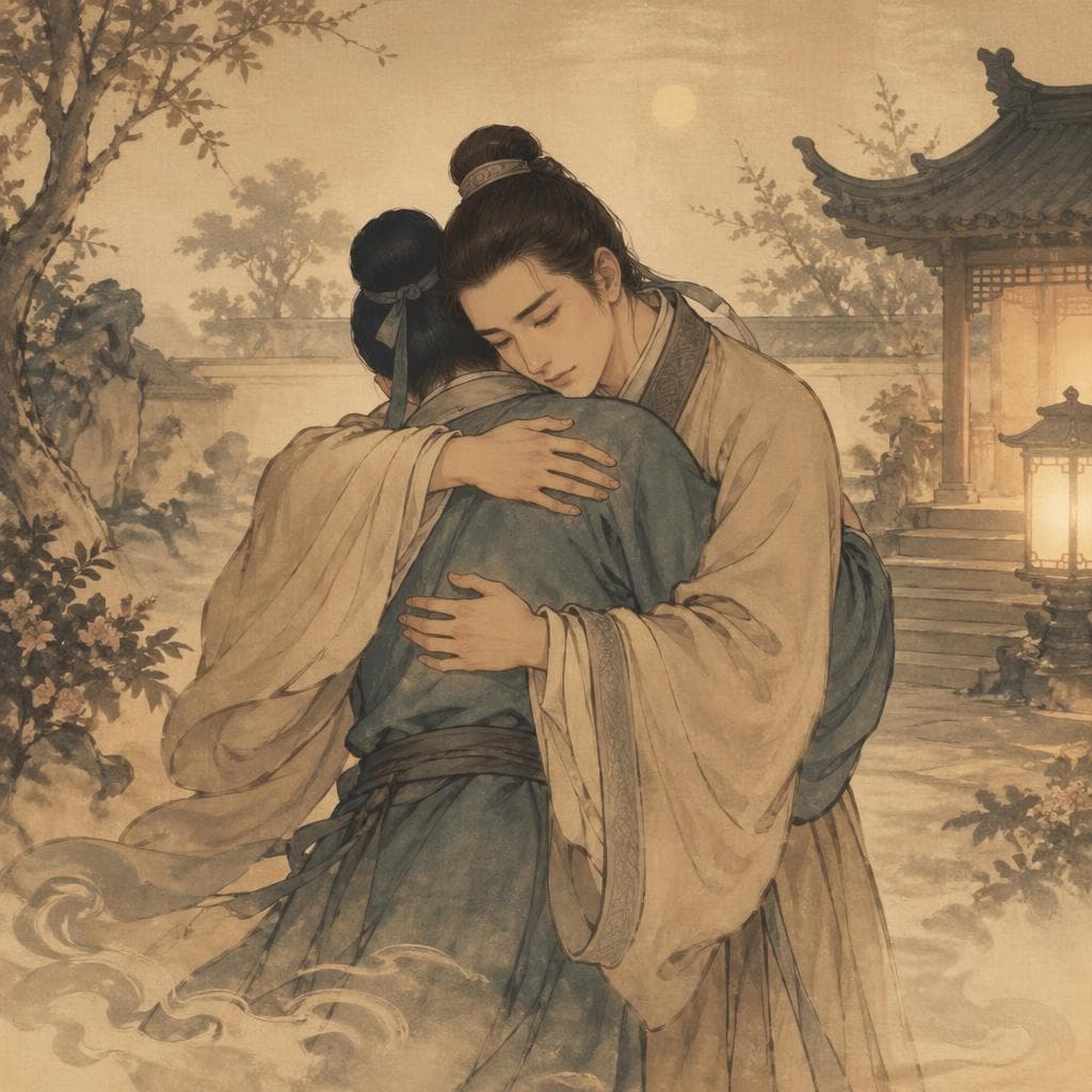 포옹꿈 이미지