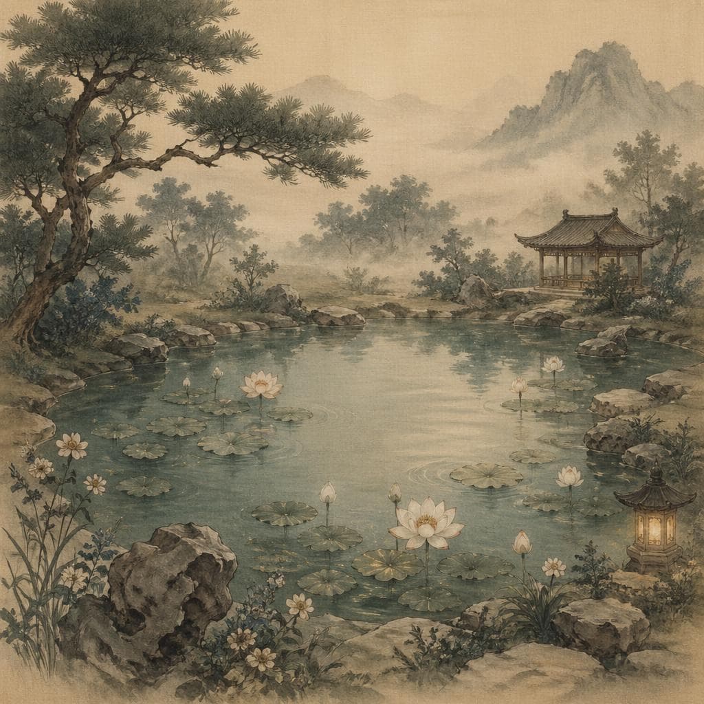 연못꿈 이미지